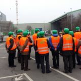 Die Führung beginnt.