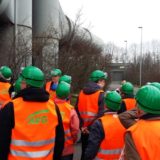 Am Schornstein endet die interessante Führung.