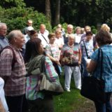 Andächtige Zuhörer.