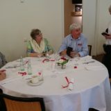 Das Mittagessen im Nebengebäude.