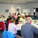 Begrüßung durch den Betriebsleiter.