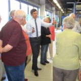 Der Betriebsleiter hat einiges zu erzählen.