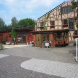 Ankunft im Mühlenmuseum